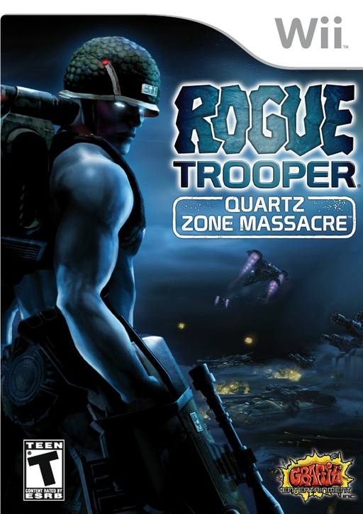 Rogue Trooper: The Quartz Zone Massacre box art for Wii